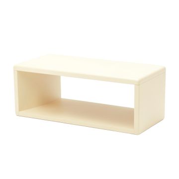 Flint Dale Desktop Monitor Riser - Cream