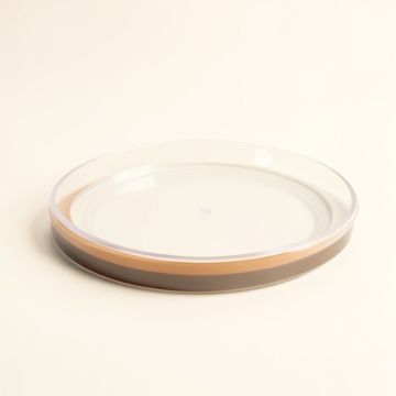 Acrylic Two Tone Cake Platter (synthetic illustration; no displayed measurements)