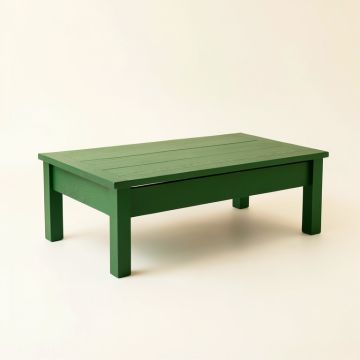 Holly Canyon Coffee Table - Green (synthetic illustration; no displayed measurements)