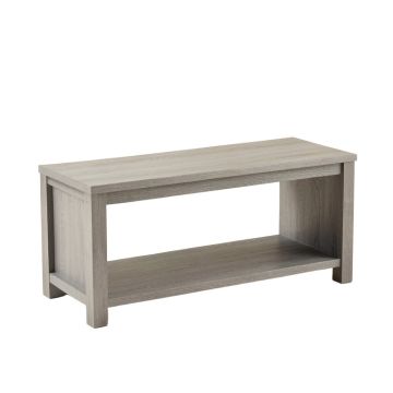 Ash Branch Indoor Bench - Gray