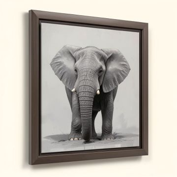 Elephant Framed Painting (synthetic illustration; no displayed measurements)