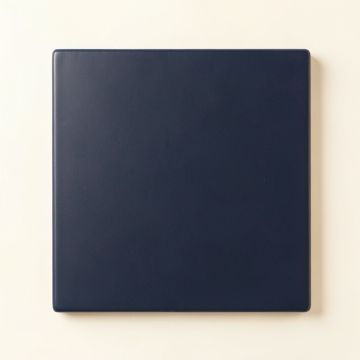 Shore Bend Uninstalled Square Decorative Tile - Navy (synthetic illustration; no displayed measurements)