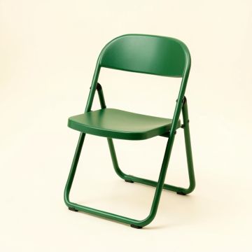 Oak Canyon Folding Outdoor Chair - Green (synthetic illustration; no displayed measurements)