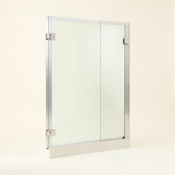 Fluence 57 '' X 55.75 '' Bypass Bath Door With Cleancoat® Technology (synthetic illustration; no displayed measurements)