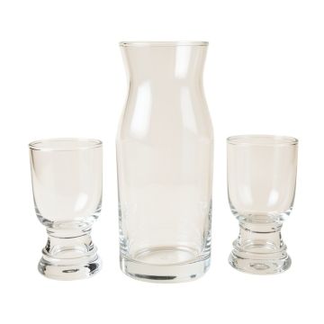 Kaler Monogram Presentation 5 Piece Whiskey Decanter Set