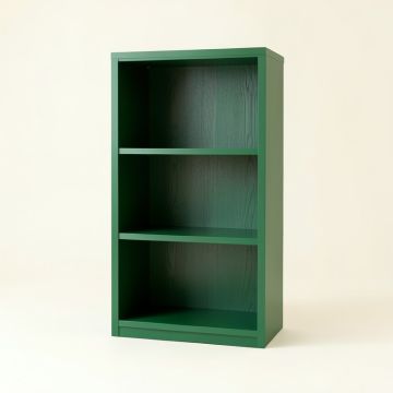 Pine Crossing Freestanding Bookcase - Green (synthetic illustration; no displayed measurements)