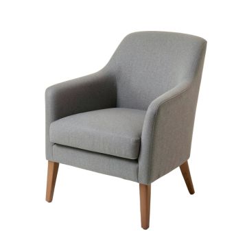 Doloritas Upholstered Parsons Chair In Gray
