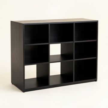 Lake Dale Desktop Shelving Unit - Black (synthetic illustration; no displayed measurements)