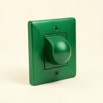 Think Conserve Energy Light Bulb Design 2-Gang Toggle Light Switch Wall Plate (synthetic illustration; no displayed measurements)