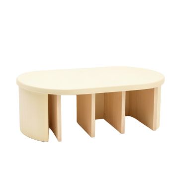 Ridge Bluff Shoe Storage Bench - Cream