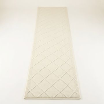 Cove Bridge Narrow Runner Rug - Cream (synthetic illustration; no displayed measurements)