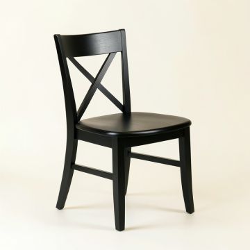 Slate Dale Dining Chair - Black (synthetic illustration; no displayed measurements)