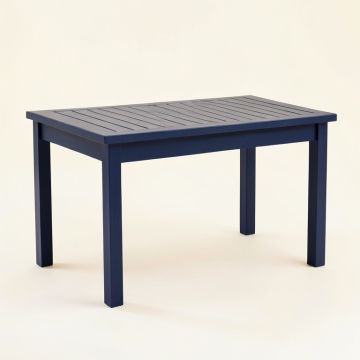 Summit Bridge Patio Table - Navy (synthetic illustration; no displayed measurements)