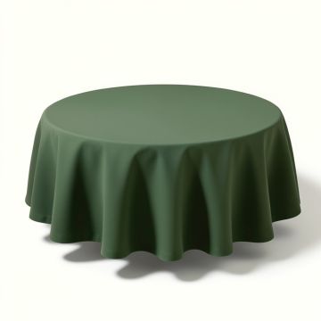 Wayfair Basics Solid Color Round Tablecloth (synthetic illustration; no displayed measurements)
