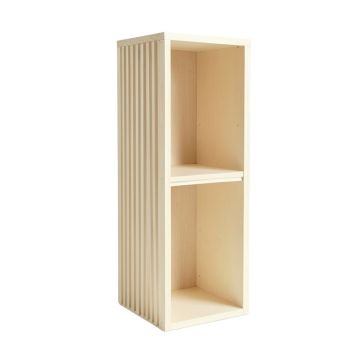 Summit Dell Narrow Cubby Tower - Cream