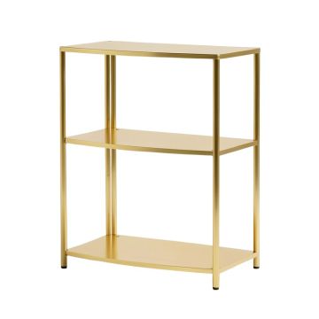 76 '' H X 47.2 '' W X 15.7 '' D Aluminum Etagere Bookcase