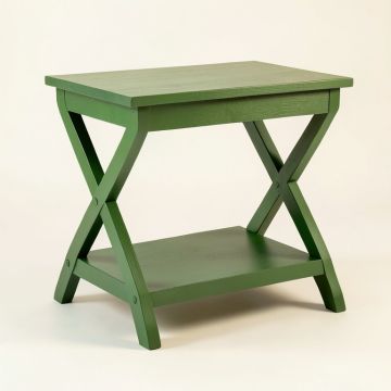 Oak Canyon Side Table - Green (synthetic illustration; no displayed measurements)