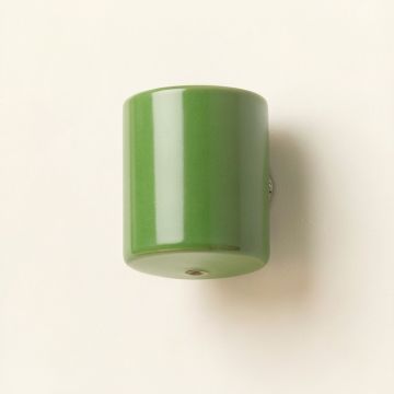 Brook Crest Wall Sconce Mounted On A Plain Wall - Green (synthetic illustration; no displayed measurements)