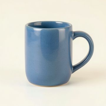 Aspen Dale Ceramic Mug - Blue (synthetic illustration; no displayed measurements)