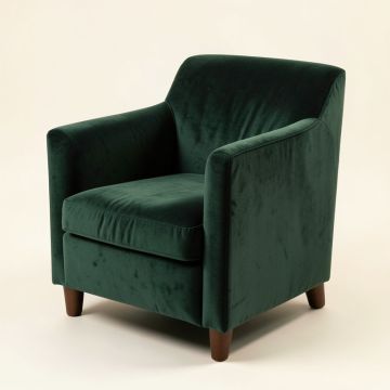 Painesville Velvet Upholstered Parsons Chair (synthetic illustration; no displayed measurements)