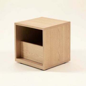 Kuutio End Table With Storage (synthetic illustration; no displayed measurements)