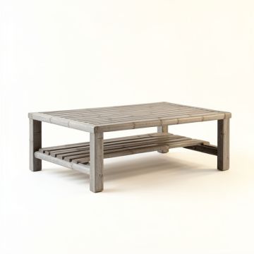 Meadow Field Coffee Table - Gray (synthetic illustration; no displayed measurements)