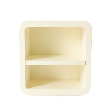 Lake Branch Empty Mug-Storage Cabinet Insert - Ivory