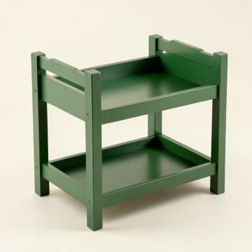 Aspen Arc Empty Countertop Canister Rack (synthetic illustration; no displayed measurements)