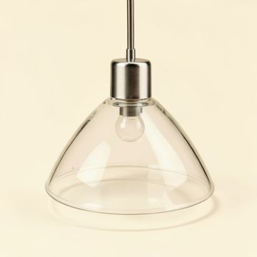 Glass Novelty Pendant Shade ( Clip On ) In Clear (synthetic illustration; no displayed measurements)