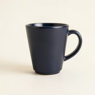 Cedar Dale Ceramic Mug - Navy (synthetic illustration; no displayed measurements)