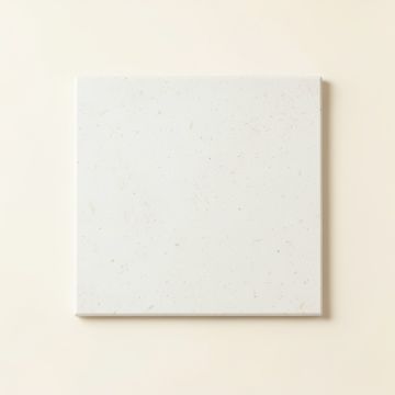 Spruce Branch Uninstalled Square Decorative Tile - White (synthetic illustration; no displayed measurements)