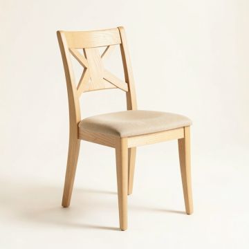 Moss Bridge Dining Chair - Beige (synthetic illustration; no displayed measurements)