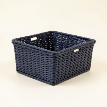 Alder Bend Empty Storage Basket - Navy (synthetic illustration; no displayed measurements)