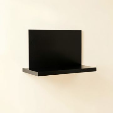 Elm Canyon Wall-Mounted Shelf - Black (synthetic illustration; no displayed measurements)