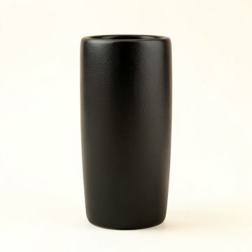Stone Crest Empty Decorative Vase - Black (synthetic illustration; no displayed measurements)