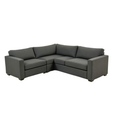 Paris 111 '' Wide Left Hand Facing Sleeper Corner Sectional