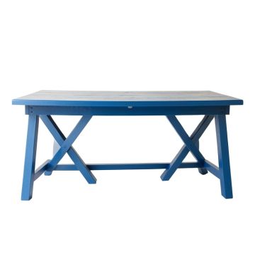 Wren Bend Empty Workshop Workbench - Blue