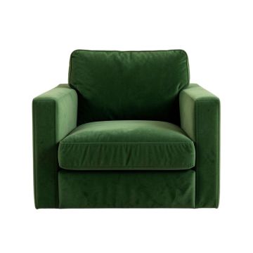 Summit Bend Upholstered Armchair - Green