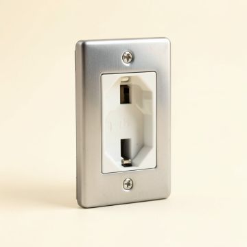 15-Amp Usb Charger/Tamper Resistant Duplex Receptacle Wall Mounted Outlet (synthetic illustration; no displayed measurements)