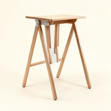 Inbox Zero Study Ladder Desk (synthetic illustration; no displayed measurements)