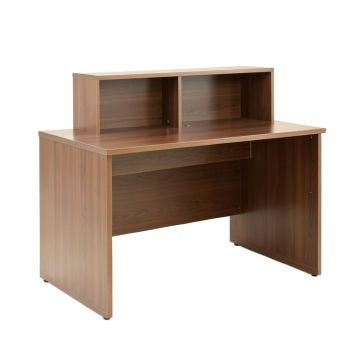 Study Reversible Desk With Hutch