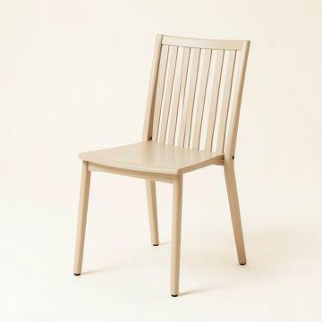 Flint Crest Dining Chair - Beige (synthetic illustration; no displayed measurements)