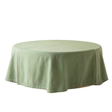 Sage Branch Flat Bed Sheet - Green