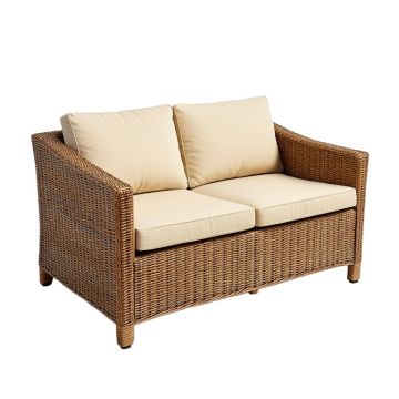 Arshmaan Patio Sofa With Cushions