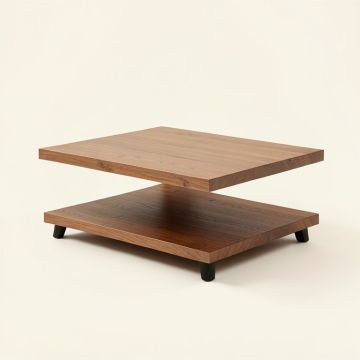 Kristopher Floor Shelf Coffee Table (synthetic illustration; no displayed measurements)