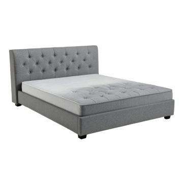 Emilee-Rose Twin Tufted Upholstered Low Profile Platform Bed