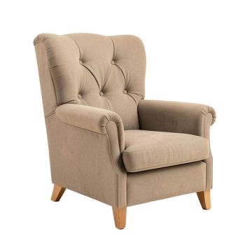Ruhl 25 '' Wide Tufted Polyester Wingback Chair
