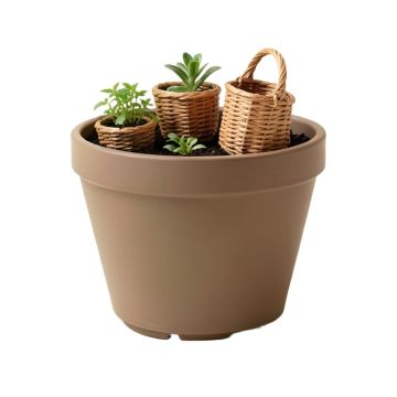 Jamilla 51 '' Arm Pot Planter With 3 Baskets
