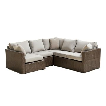 Clematine Outdoor 10 Piece Sofa Seating Group With Cushions