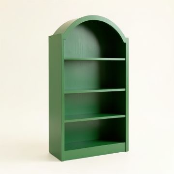 Willow Edge Freestanding Bookcase - Green (synthetic illustration; no displayed measurements)